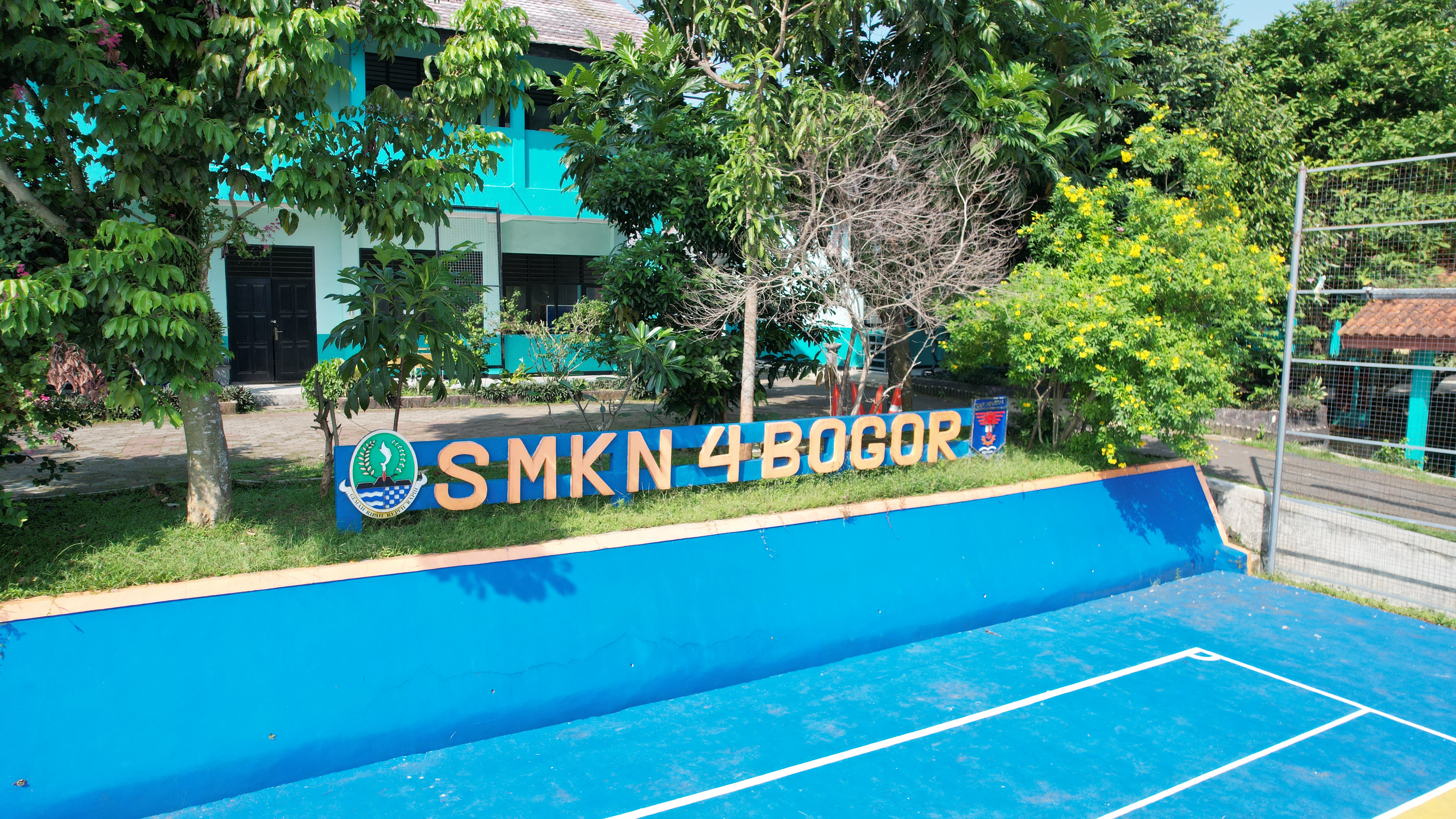 Pemandangan SMKN 4 Bogor